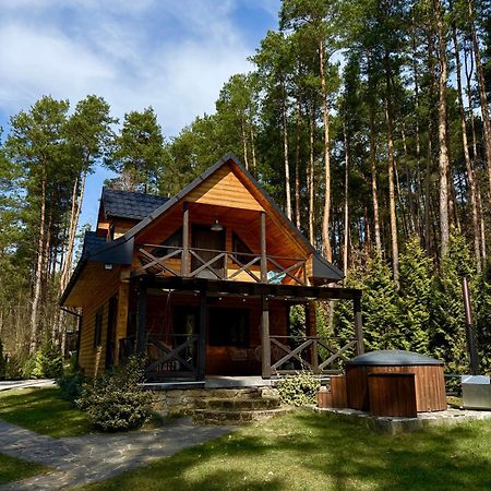 Domek W Lesie Nad Zalewem Chancza Экстерьер фото