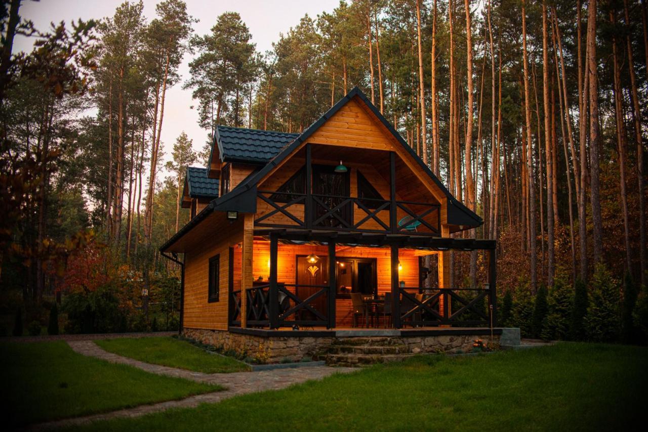 Domek W Lesie Nad Zalewem Chancza Экстерьер фото
