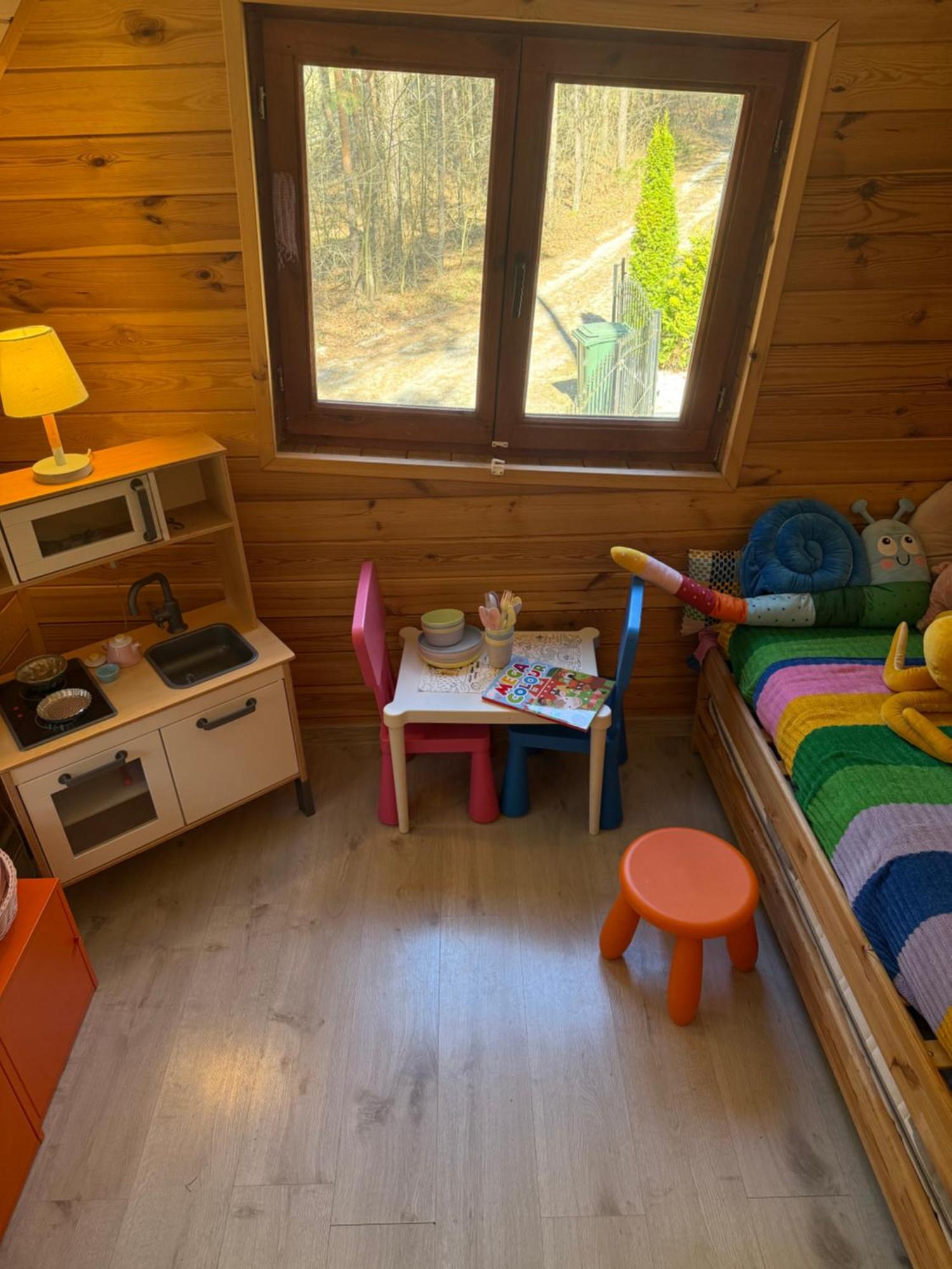 Domek W Lesie Nad Zalewem Chancza Экстерьер фото